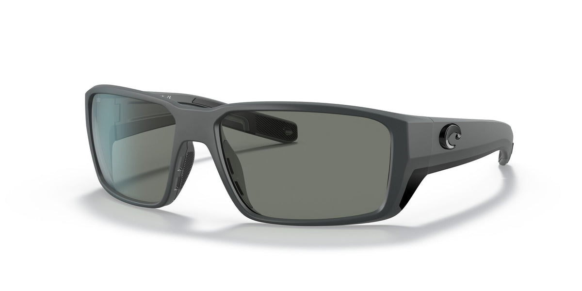 Costa del Mar Fantail Pro 06S9079 907912 60 Matte Gray / Gray 60 / Crystal / Plastic