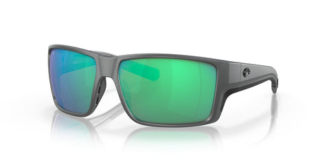 Costa del Mar Reefton Pro 06S9080 908008 63 Matte Gray / Green Lens Mirror 63 / Lightwave Glass / Injected / Molded