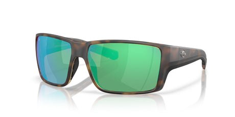Costa Del Mar Reefton Pro 06S9080 908015 63 Matte Tortoise/ Green Mirror