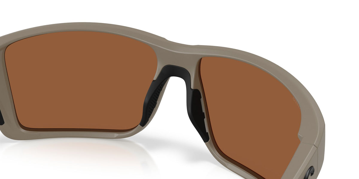 Costa Del Mar Reefton Pro 06S9080 908021 63 Matte Sand/ Copper Silver Mirror