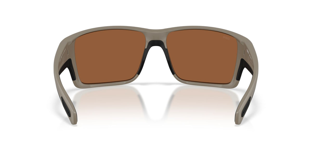 Costa Del Mar Reefton Pro 06S9080 908021 63 Matte Sand/ Copper Silver Mirror