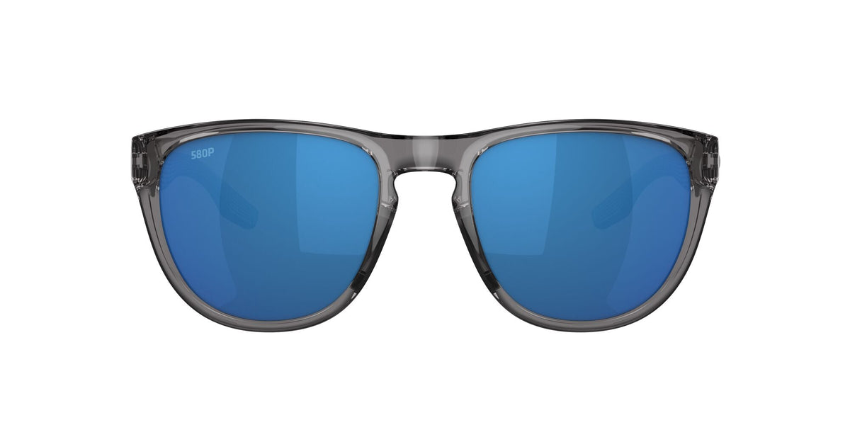 Costa del Mar Irie 06S9082 908204 55 Gray Crystal / Blue Mirror - Blue Star Eyewear