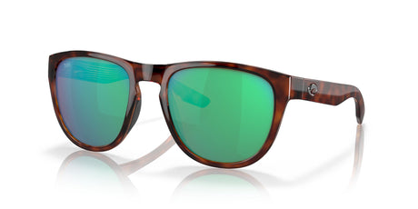 Costa del Mar Irie 06S9082 908206 55 Tortoise / Green Lens Mirror 55 / Crystal / Plastic