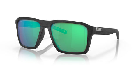 Costa del Mar Antille 06S9083 908303 58 Net Black / Green Lens Mirror 58 / Crystal / Plastic