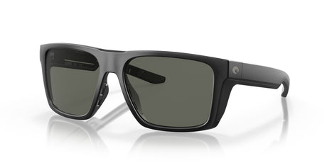Costa del Mar Lido 06S9104 910404 57 Matte Black / Gray 57 / Lightwave Glass / Injected / Molded