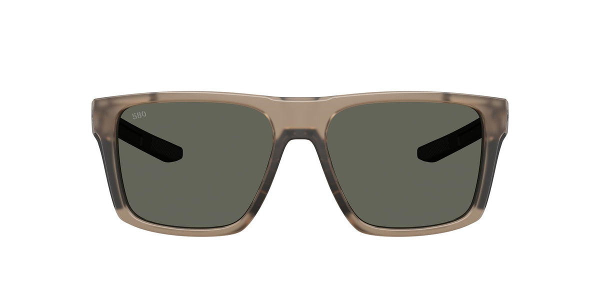 Costa Del Mar Lido 06S9104 910419 57 Matte Brown Smoke/ Gray