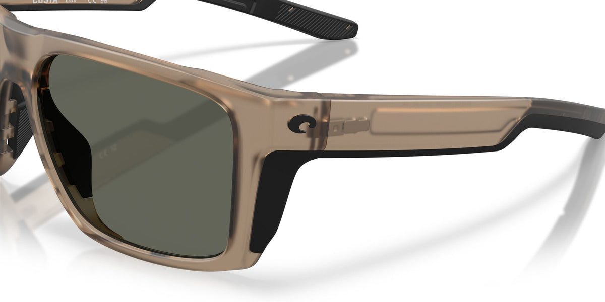 Costa Del Mar Lido 06S9104 910419 57 Matte Brown Smoke/ Gray