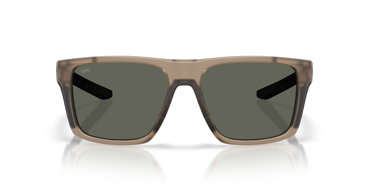 Costa Del Mar Lido 06S9104 910419 57 Matte Brown Smoke/ Gray