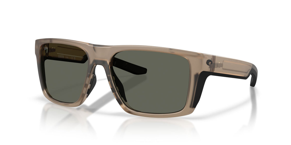 Costa Del Mar Lido 06S9104 910419 57 Matte Brown Smoke/ Gray