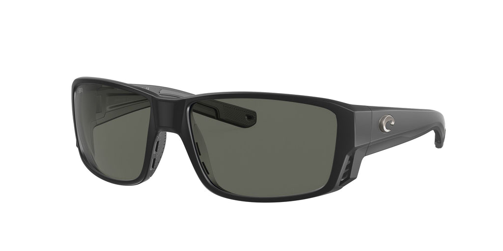 Costa del Mar Tuna Alley Pro 06S9105 910505 60 Matte Black / Gray 60 / Lightwave Glass / Injected / Nylon