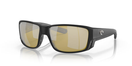 Costa del Mar Tuna Alley Pro 06S9105 910506 60 Matte Black / Sunrise Silver Mirror 60 / Crystal / Plastic
