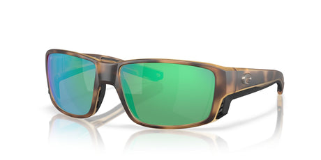 Costa Del Mar Tuna Alley Pro 06S9105 910515 60 Matte Tortoise/ Green Mirror