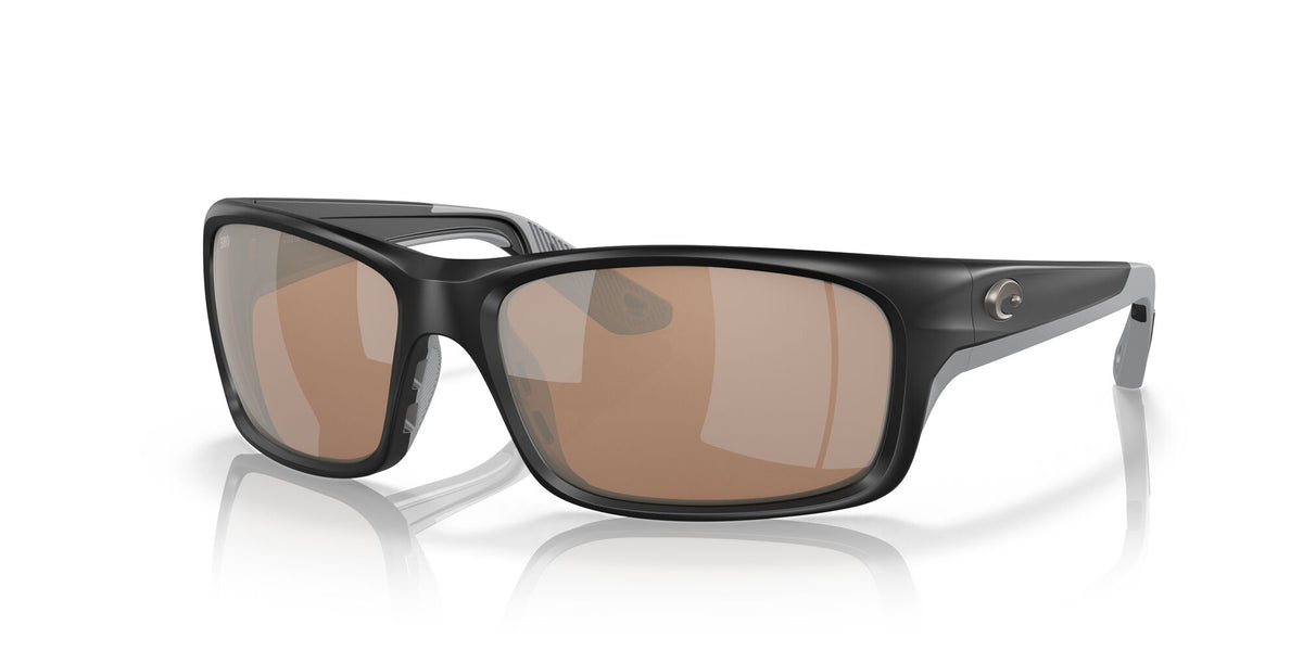 Costa del Mar Jose Pro 06S9106 910603 62 Matte Black / Copper Silver Mirror 62 / Crystal / Plastic