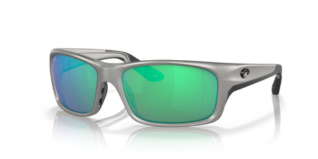 Costa del Mar Jose Pro 06S9106 910607 62 Metallic Silver / Green Lens Mirror 62 / Lightwave Glass / Injected / Molded