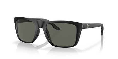 Costa del Mar Mainsail 06S9107 910703 55 Matte Black / Gray 55 / Lightwave Glass / Injected / Molded