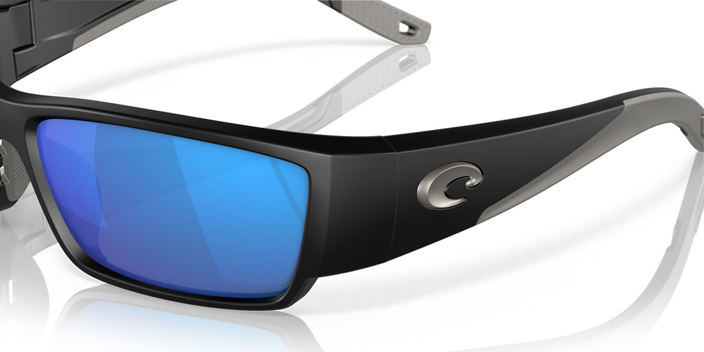 Costa del Mar Corbina Pro 06S9109 910901 61 Matte Black / Blue Mirror 61 / Lightwave Glass / Injected / Molded