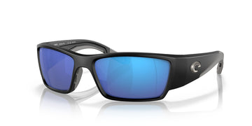 Costa del Mar Corbina Pro 06S9109 910901 61 Matte Black / Blue Mirror 61 / Lightwave Glass / Injected / Molded