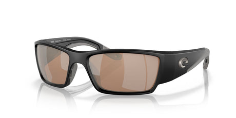 Costa del Mar Corbina Pro 06S9109 910903 61 Matte Black / Copper Silver Mirror 61 / Lightwave Glass / Injected / Molded