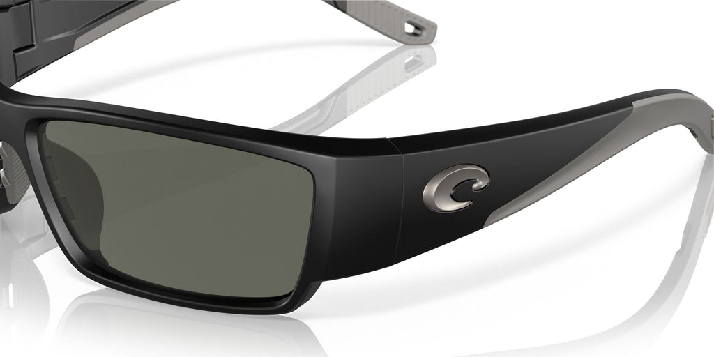 Costa del Mar Corbina Pro 06S9109 910904 61 Matte Black / Gray 61 / Lightwave Glass / Injected / Molded