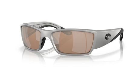 Costa del Mar Corbina Pro 06S9109 910908 61 Metallic Silver / Copper Silver Mirror 61 / Lightwave Glass / Injected / Molded