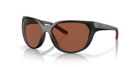 Costa del Mar Mayfly 06S9110 911003 58 Matte Black / Copper 58 / Polycarbonate / Injected / Molded
