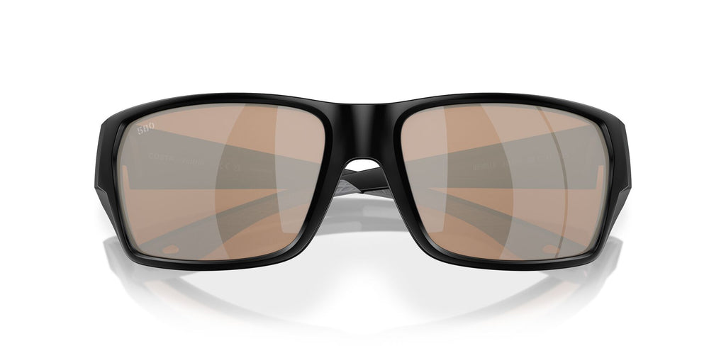 Costa del Mar Tailfin 06S9113 911304 60 Matte Black / Copper Silver Mirror 60 / Lightwave Glass / Injected / Injected