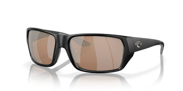 Costa del Mar Tailfin 06S9113 911304 60 Matte Black / Copper Silver Mirror 60 / Lightwave Glass / Injected / Injected