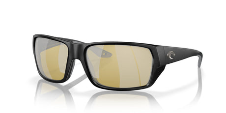 Costa del Mar Tailfin 06S9113 911305 60 Matte Black / Sunrise Silver Mirror 60 / Lightwave Glass / Injected / Injected