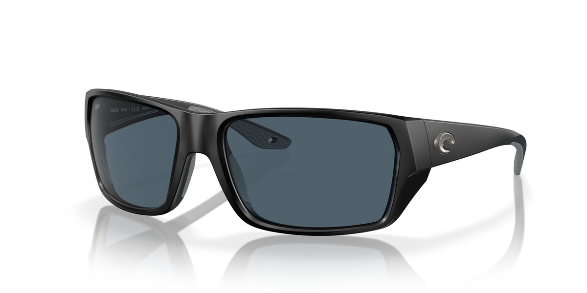 Costa del Mar Tailfin 06S9113 911306 60 Matte Black / Gray 60 / Polycarbonate / Injected / Injected