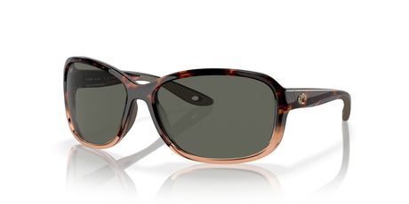 Costa del Mar Seadrift 06S9114 911404 58 Shiny Tortoise Fade / Gray 58 / Lightwave Glass / Injected / Injected