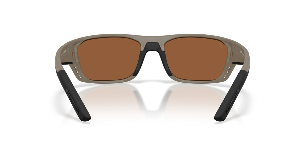 Costa Del Mar Whitetip Pro 06S9115 911512 57 Matte Sand/ Copper Silver Mirror