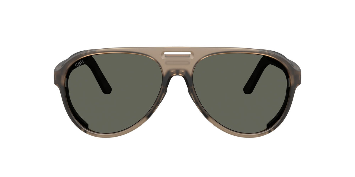 Costa Del Mar Grand Catalina 06S9117 911714 59 Matte Brown Smoke/ Gray