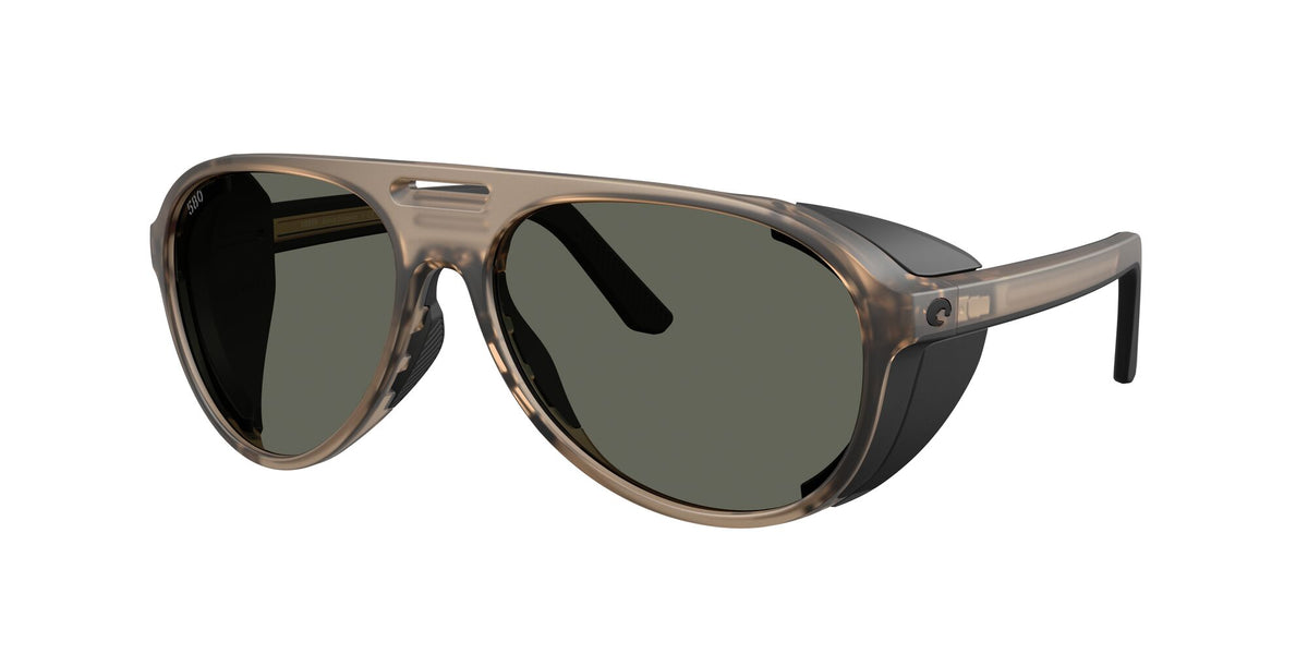 Costa Del Mar Grand Catalina 06S9117 911714 59 Matte Brown Smoke/ Gray