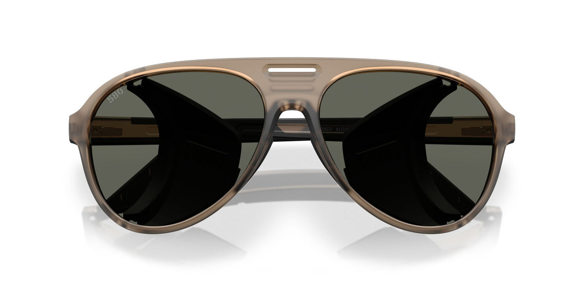 Costa Del Mar Grand Catalina 06S9117 911714 59 Matte Brown Smoke/ Gray