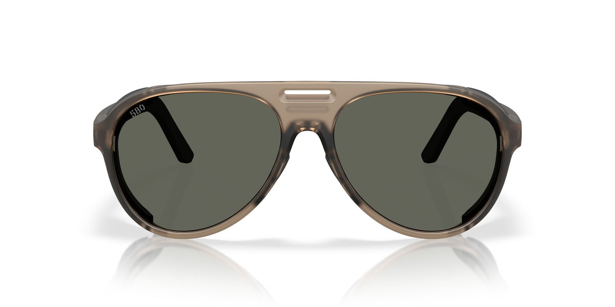 Costa Del Mar Grand Catalina 06S9117 911714 59 Matte Brown Smoke/ Gray