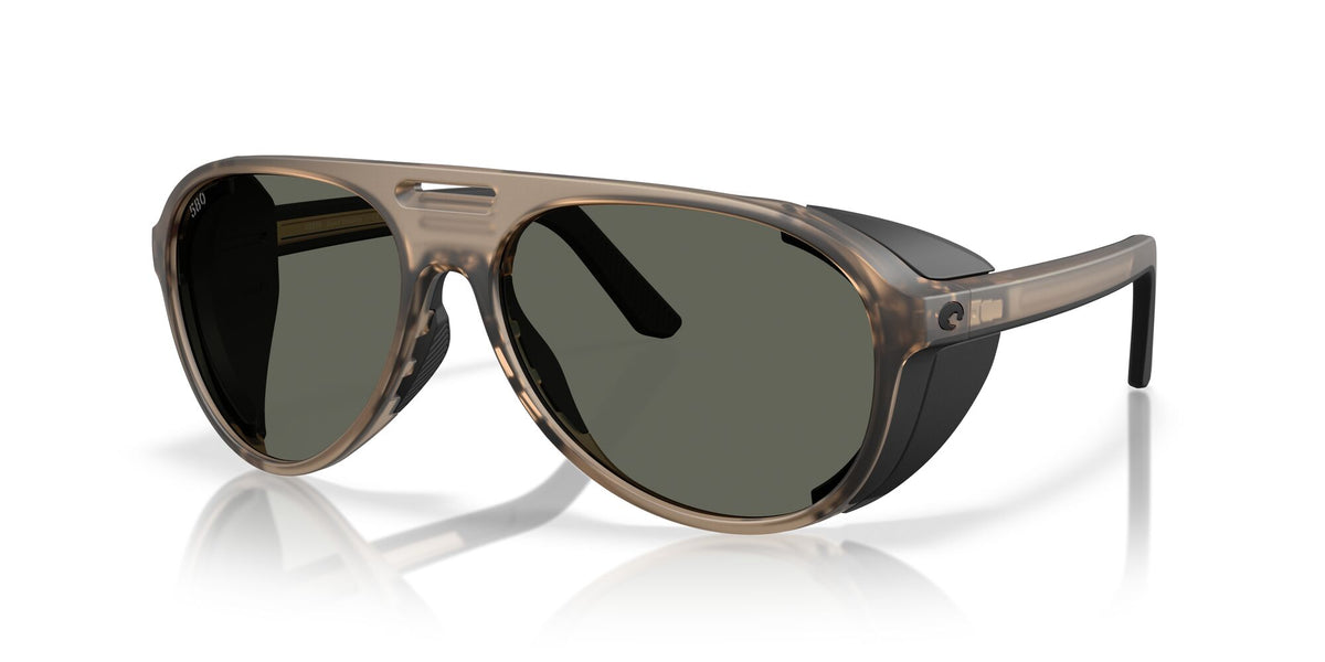 Costa Del Mar Grand Catalina 06S9117 911714 59 Matte Brown Smoke/ Gray
