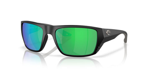 Costa Del Mar Finlet 06S9118 911808 59 Matte Black/ Green Mirror