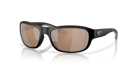 Costa Del Mar Clipperton 06S9119 911903 58 Matte Black/ Copper Silver Mirror