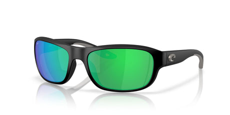 Costa Del Mar Clipperton 06S9119 911905 58 Matte Black/ Green Mirror