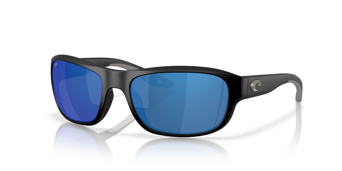 Costa Del Mar Clipperton 06S9119 911907 58 Matte Black/ Blue Mirror