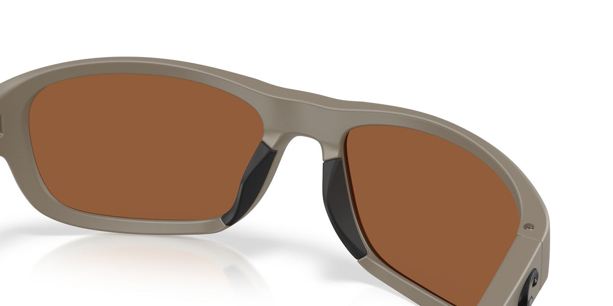 Costa Del Mar Clipperton 06S9119 911911 58 Matte Sand/ Copper Silver Mirror