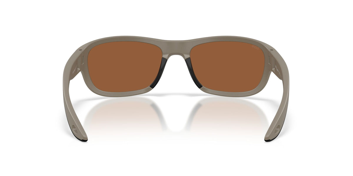 Costa Del Mar Clipperton 06S9119 911911 58 Matte Sand/ Copper Silver Mirror