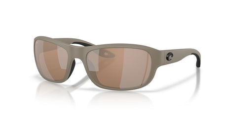 Costa Del Mar Clipperton 06S9119 911911 58 Matte Sand/ Copper Silver Mirror
