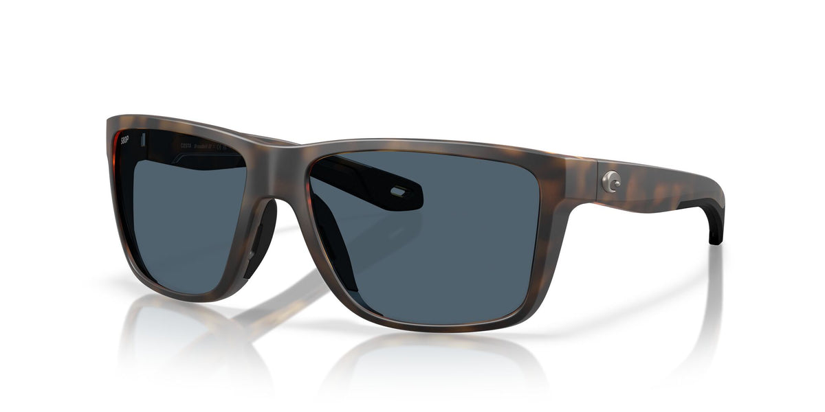 Costa Del Mar Broadbill Ii 06S9120 912008 58 Matte Tortoise/ Gray