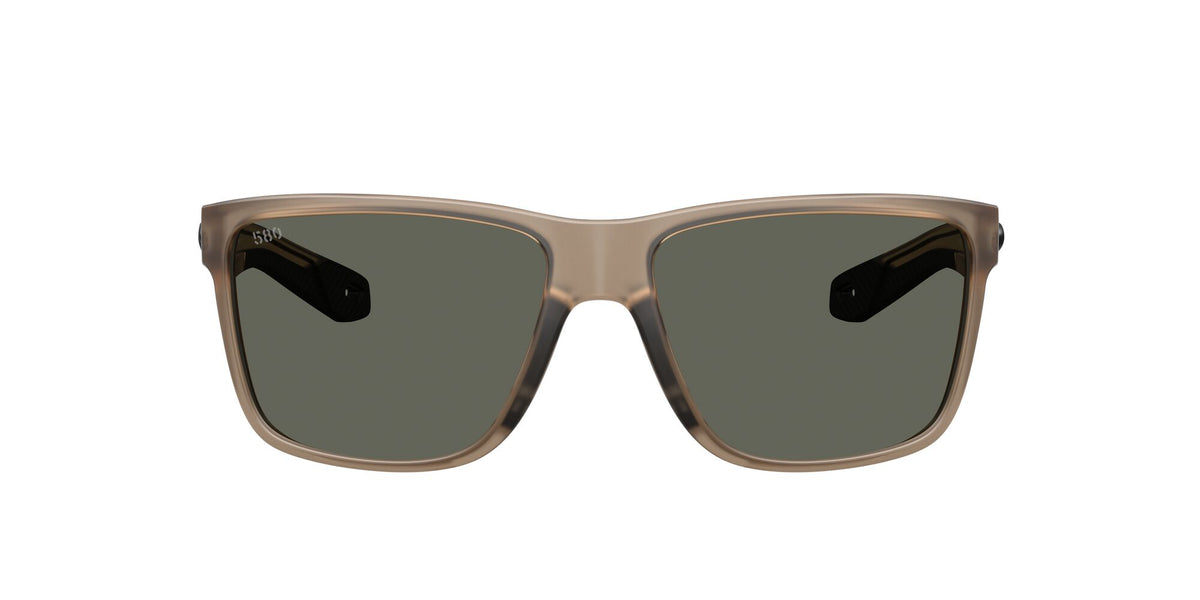 Costa Del Mar Broadbill Ii 06S9120 912013 58 Matte Brown Smoke/ Gray