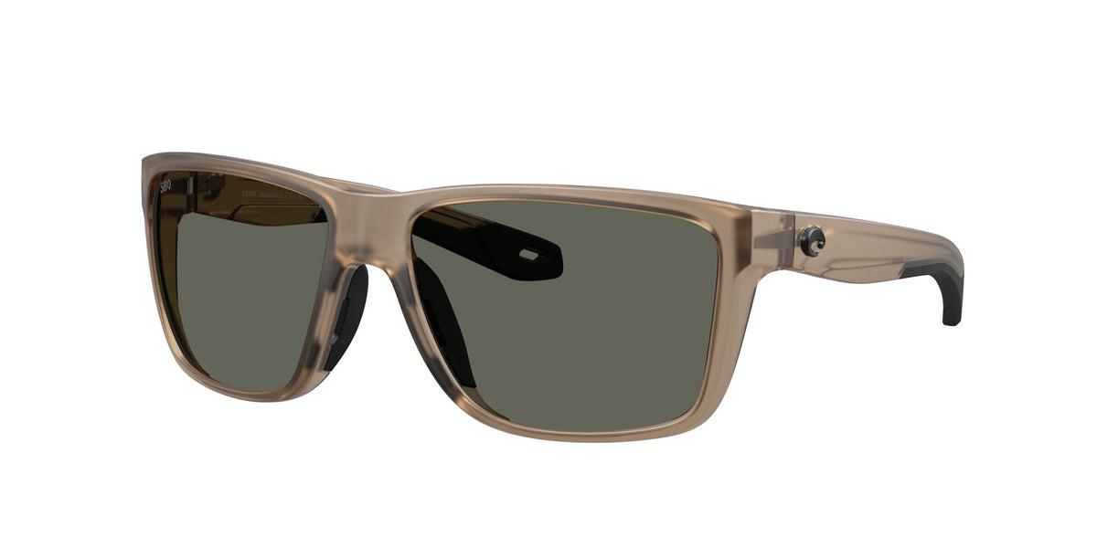 Costa Del Mar Broadbill Ii 06S9120 912013 58 Matte Brown Smoke/ Gray