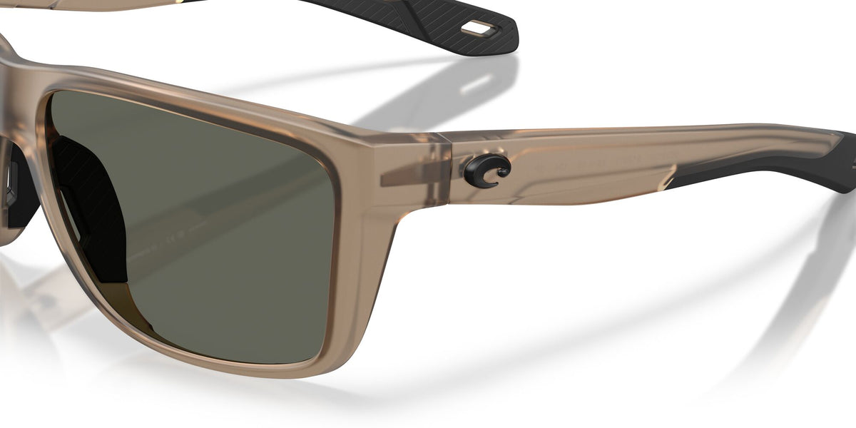 Costa Del Mar Broadbill Ii 06S9120 912013 58 Matte Brown Smoke/ Gray