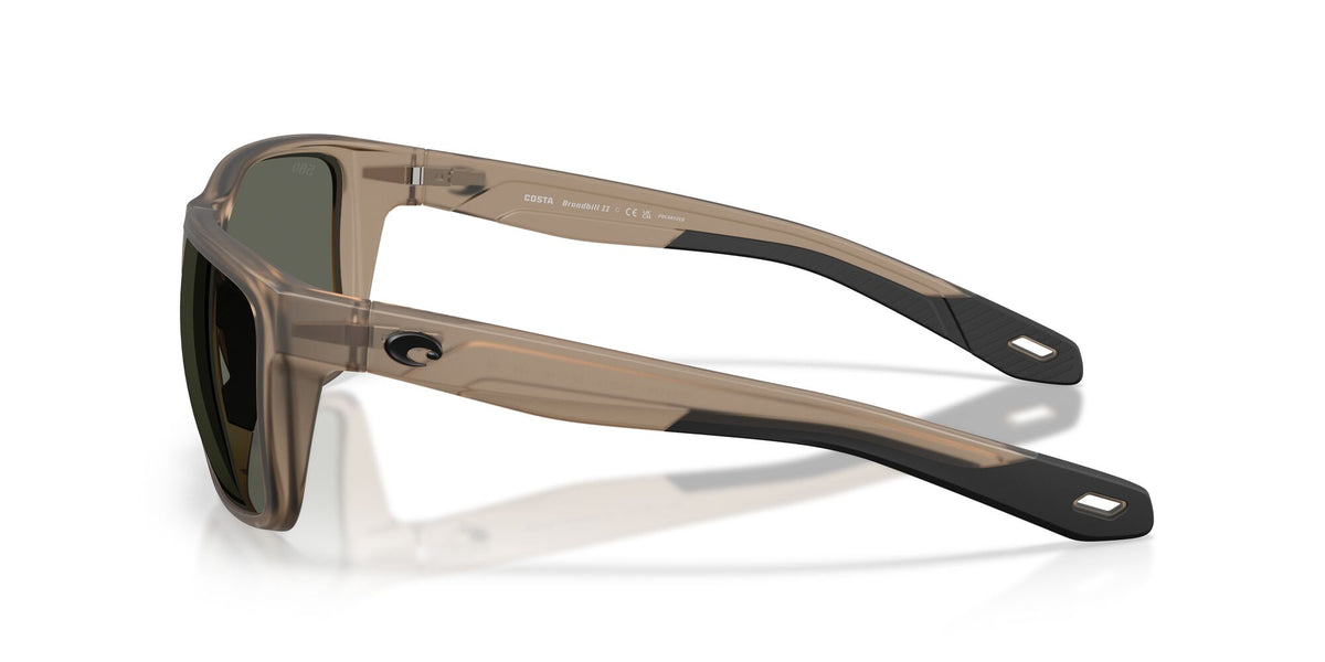 Costa Del Mar Broadbill Ii 06S9120 912013 58 Matte Brown Smoke/ Gray