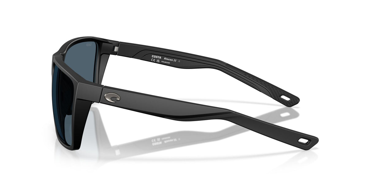 Costa Del Mar Rincon Ii 6S9121 912106 64 Matte Black / Gray 580p