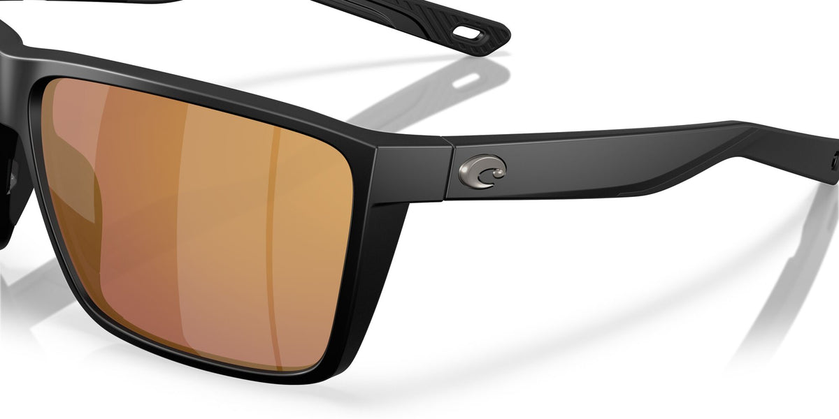 Costa Del Mar Rincon Ii 6S9121 912107 64 Matte Black / Gold Mirror 580g